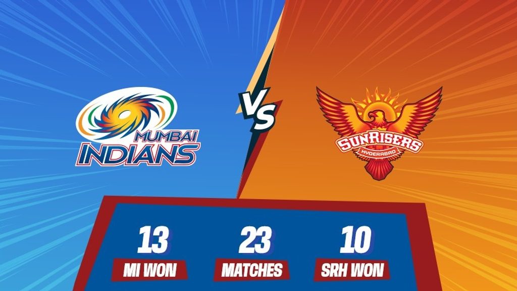IPL Match 7 | MIvSRH Graphical Preview: Two wins, two similar campaigns, one DELICIOUS battle! - Mumbai Indians