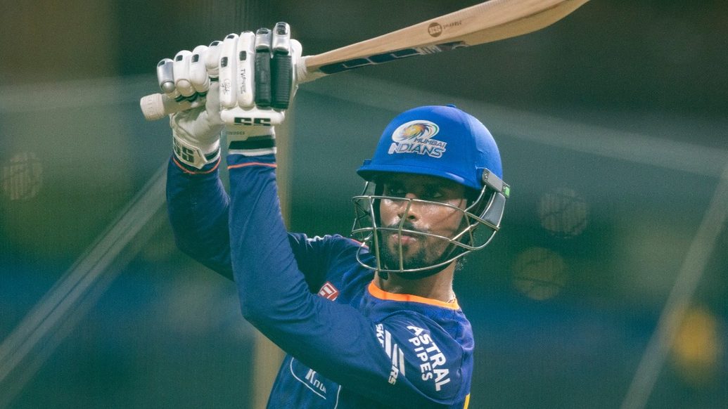 “Hyderabad’s wicket is always full of runs” – Tilak on playing at his home ground - Mumbai Indians