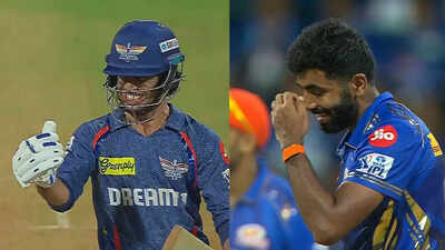 Watch: Ravi Bishnoi's animated celebration after smashing Jasprit Bumrah for a six