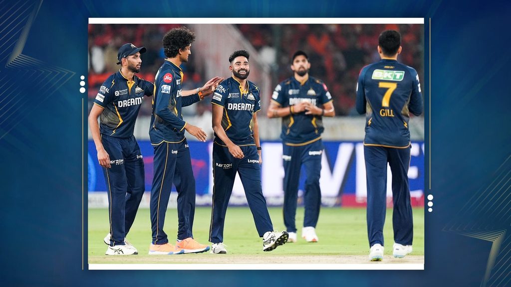 IPL 2025: GT complete hat-trick of wins with victory over SRH