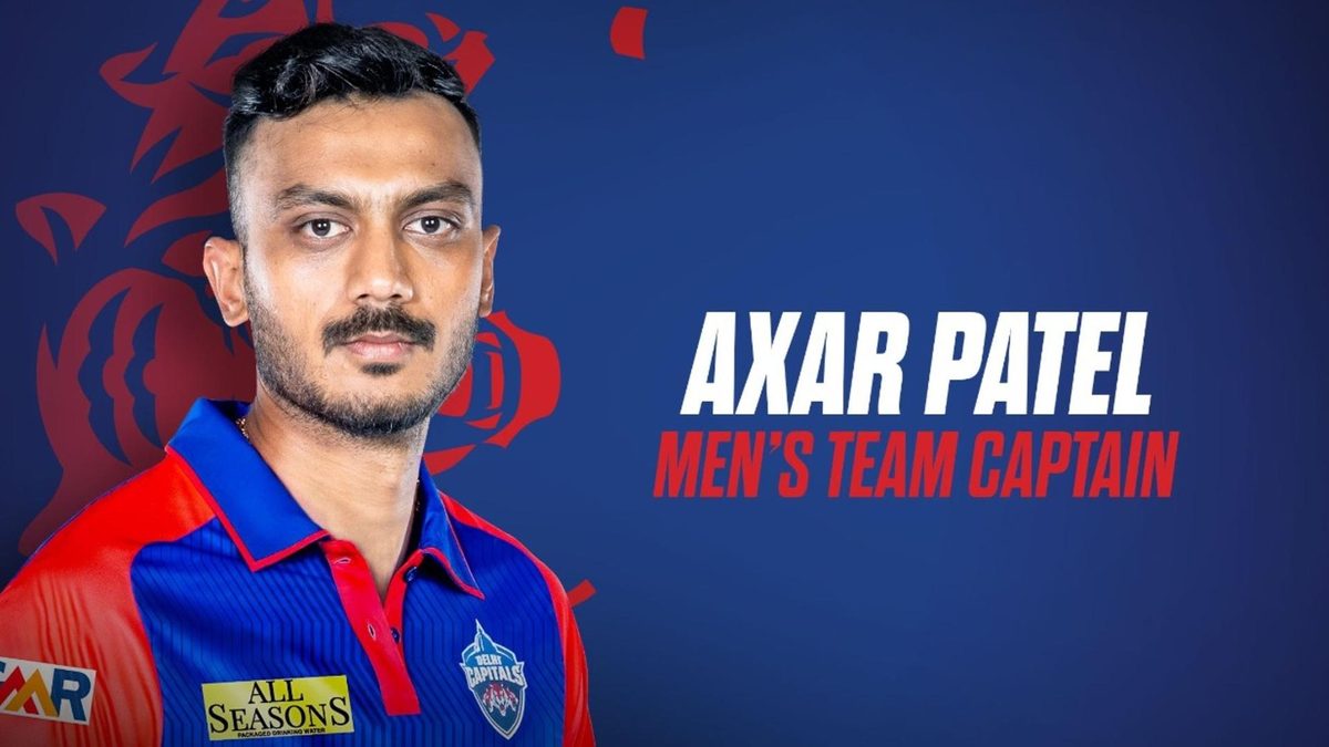 Delhi Capitals appoint Axar Patel as Men’s team Captain