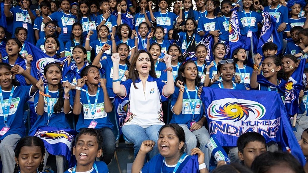 Mrs. Nita M Ambani: “ESA match is a day of celebration of hope, of dreams and of joy” - Mumbai Indians