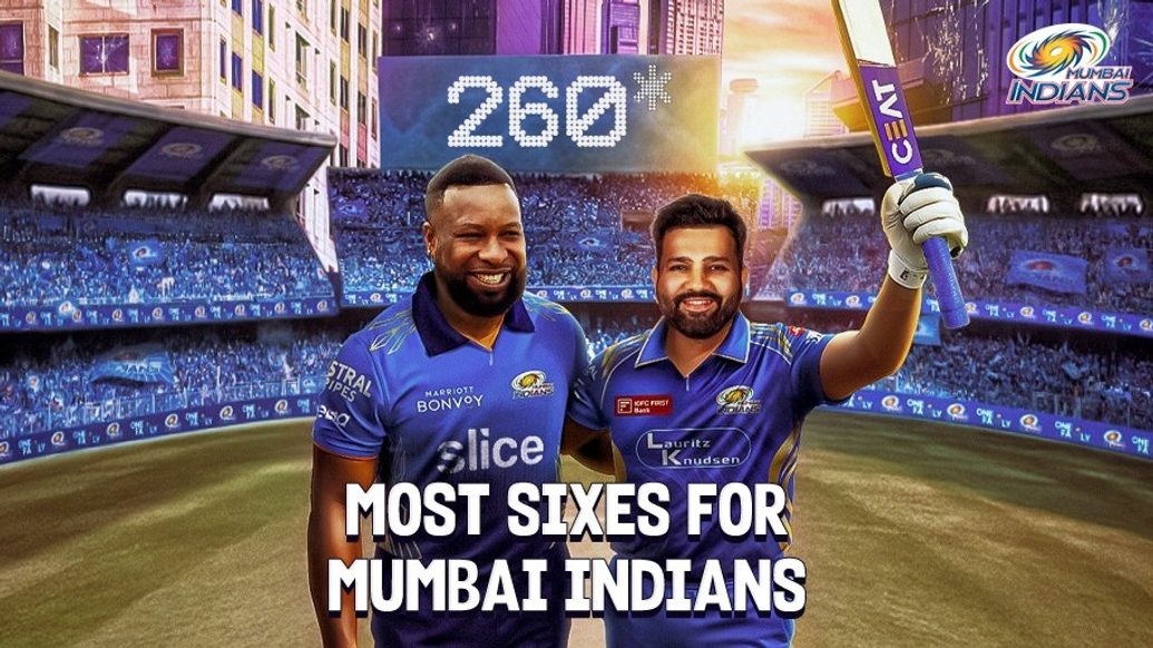 Six-hitting चा RAJA – ROHIT SHARMA!!! - Mumbai Indians