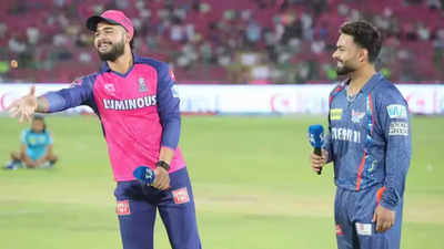 'Tune ase hi fek diya': RR vs LSG toss slip-up leaves Riyan Parag, Rishabh Pant in splits - Watch