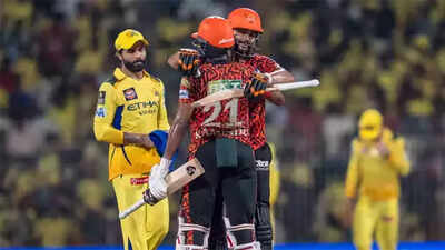 IPL 2025 Points Table: Latest standings after CSK vs SRH match at MA Chidambaram Stadium in Chennai