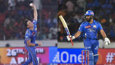 IPL 2025: Trent Boult's four-fer cripples Hyderabad; Rohit Sharma leads Mumbai to another victory