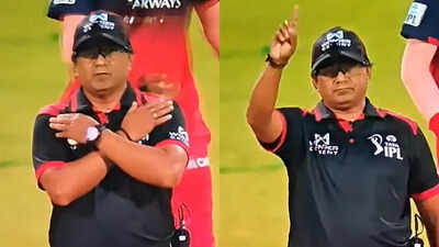 Brainfade moment! On-field umpire overrules third umpire in bizarre IPL blunder during RCB vs RR match