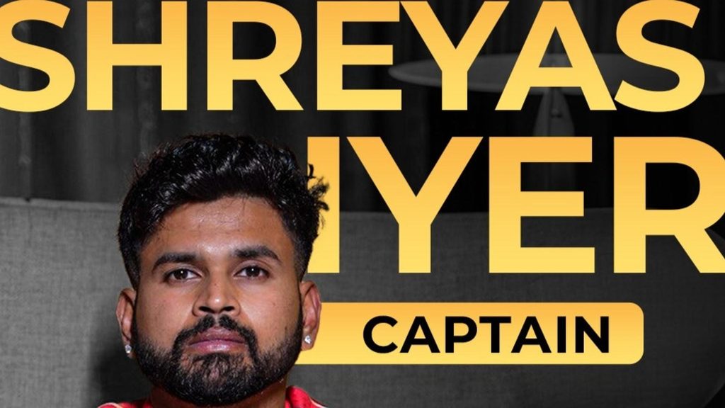 Shreyas Iyer to lead Punjab Kings
