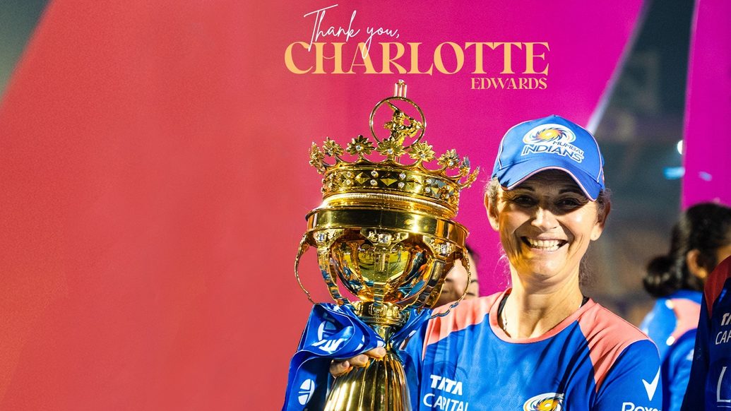 Mumbai Indians thank Charlotte Edwards and wish her the best on her new role - Mumbai Indians