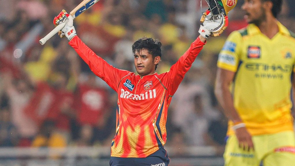 Priyansh Arya's Blistering Century Lights Up IPL Clash Against Chennai Super Kings