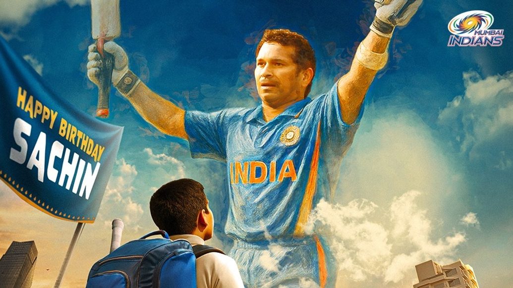 Happy 52nd, Master Blaster! - Mumbai Indians