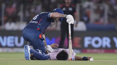 WATCH: Scary scenes in GT vs LSG as Arshad Khan collapses twice during run-up