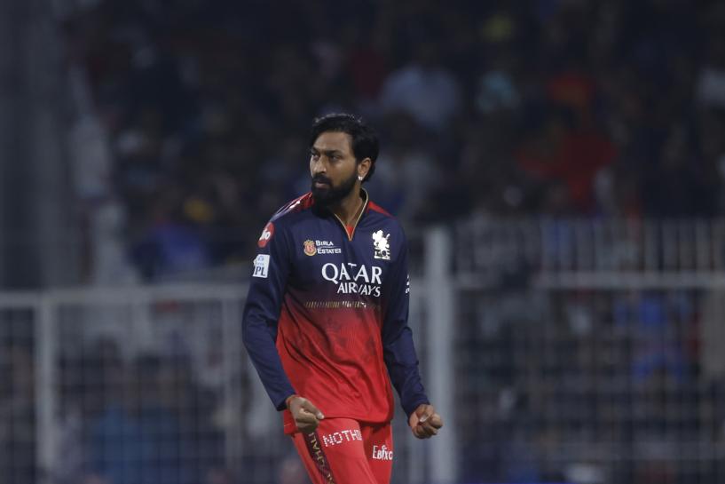 RCB Recap 2025: Krunal Pandya sinks KKR’s boat with a spell to remember