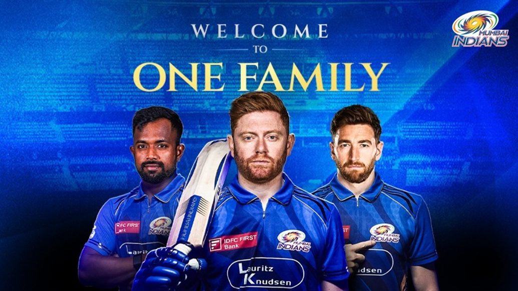 MI sign Jonny Bairstow, Richard Gleeson, Charith Asalanka for remainder of IPL 2025 - Mumbai Indians