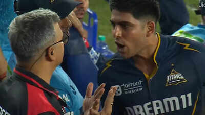 Glove or ball? Shubman Gill's heated exchange with umpire after controversial run-out