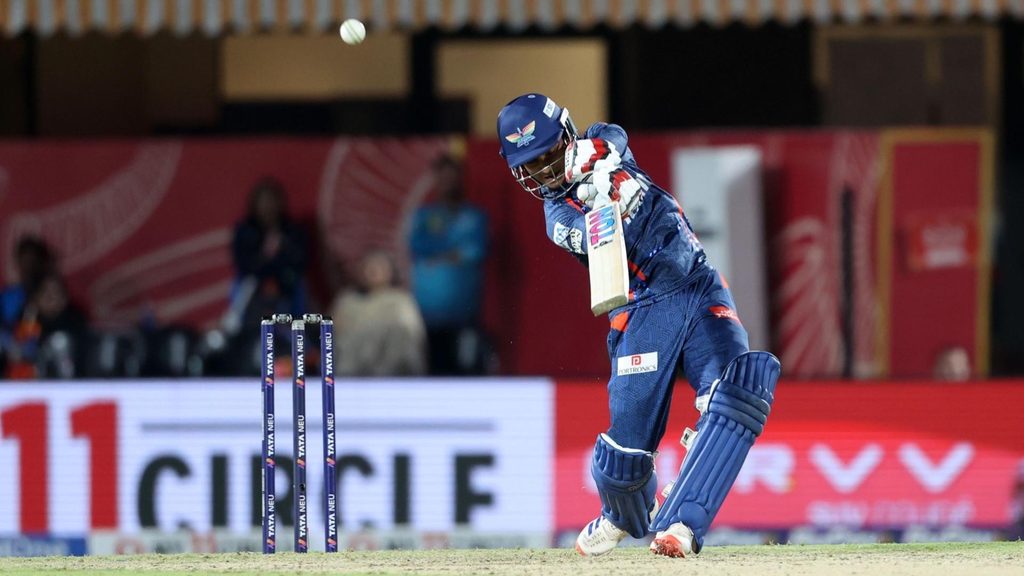 Ayush Badoni's blistering fifty in vain as Super Giants fall short against Kings